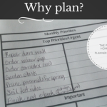 Why make a plan?