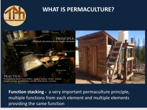 Permaculture Property Design Coaching North Idaho