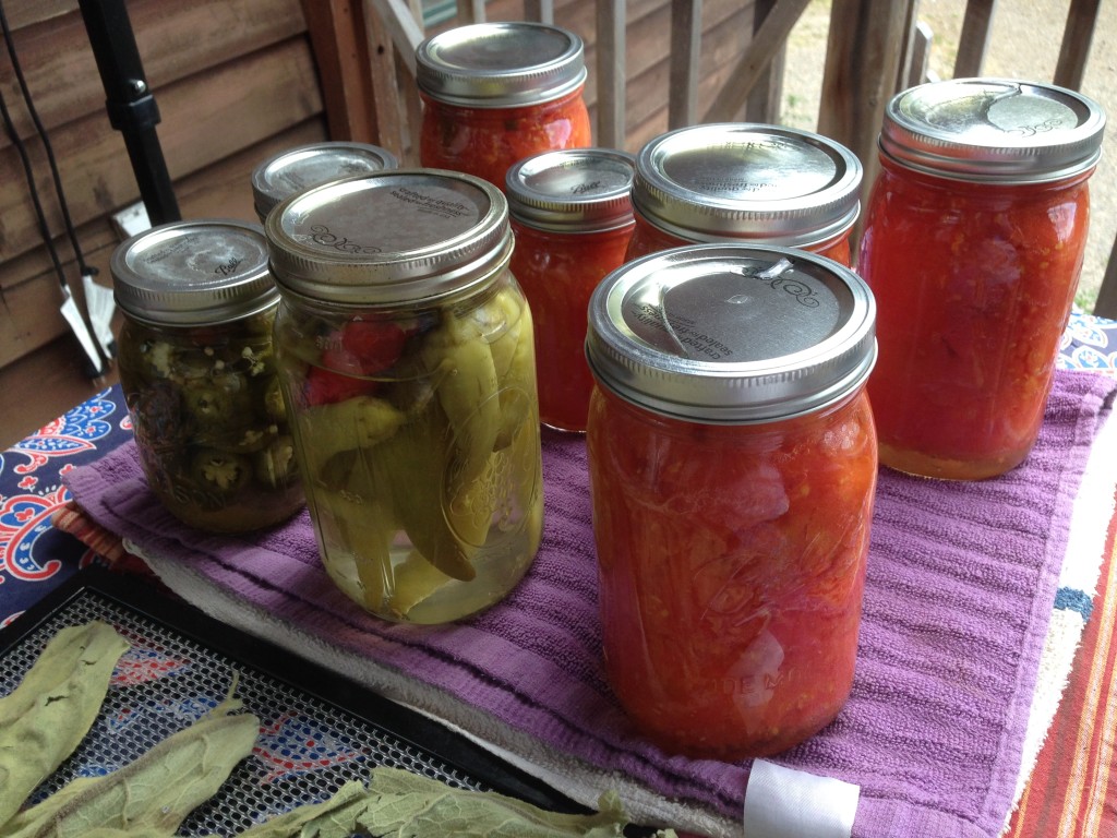 Canning Season and the Rocket Stove