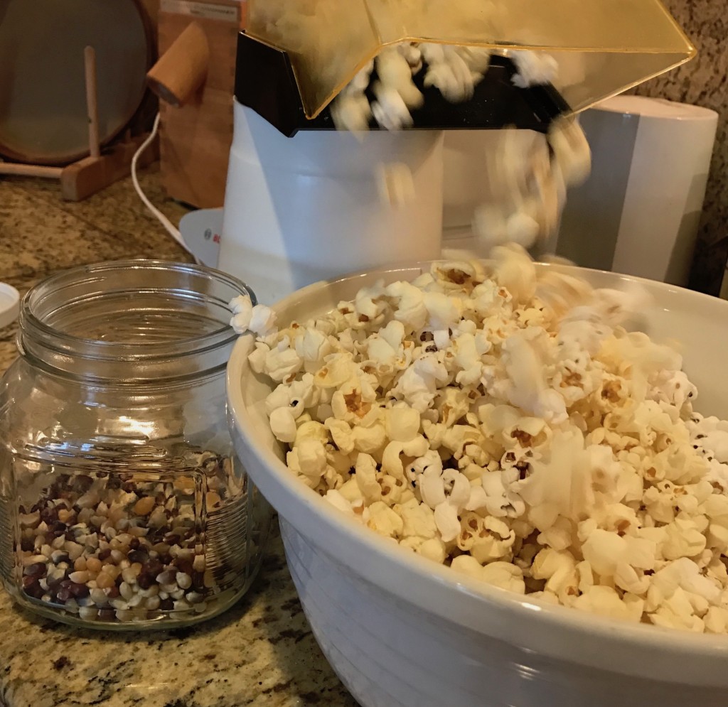 Caramel Peanut Butter Popcorn